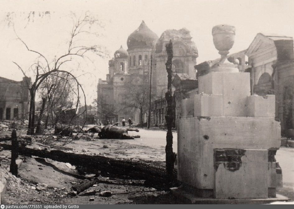 Буденновский 14. Немцы в Ростове на Дону 1942. Взятие Ростова.