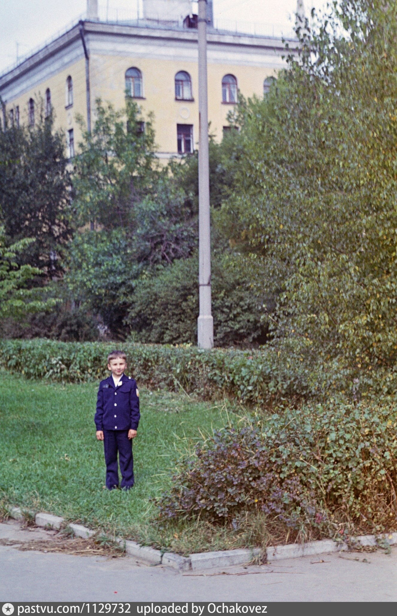 Сквер на улице Марии Поливановой - Retro photos