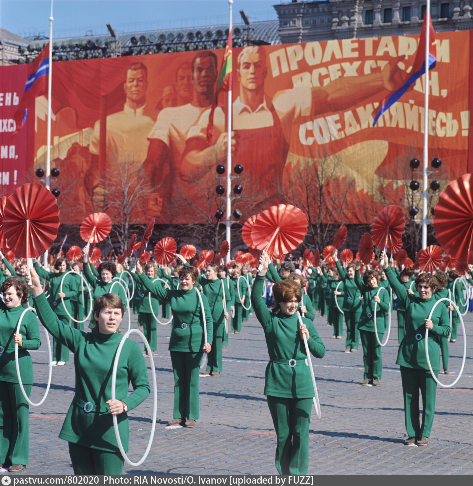 фото советских демонстраций