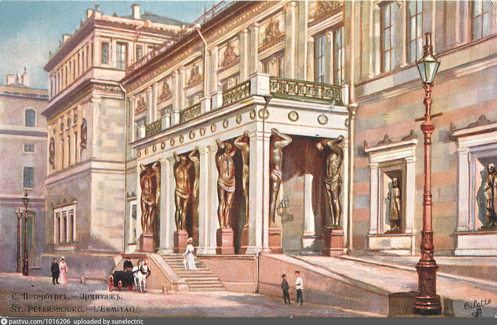 Новый Эрмитаж в Санкт-Петербурге 19 век