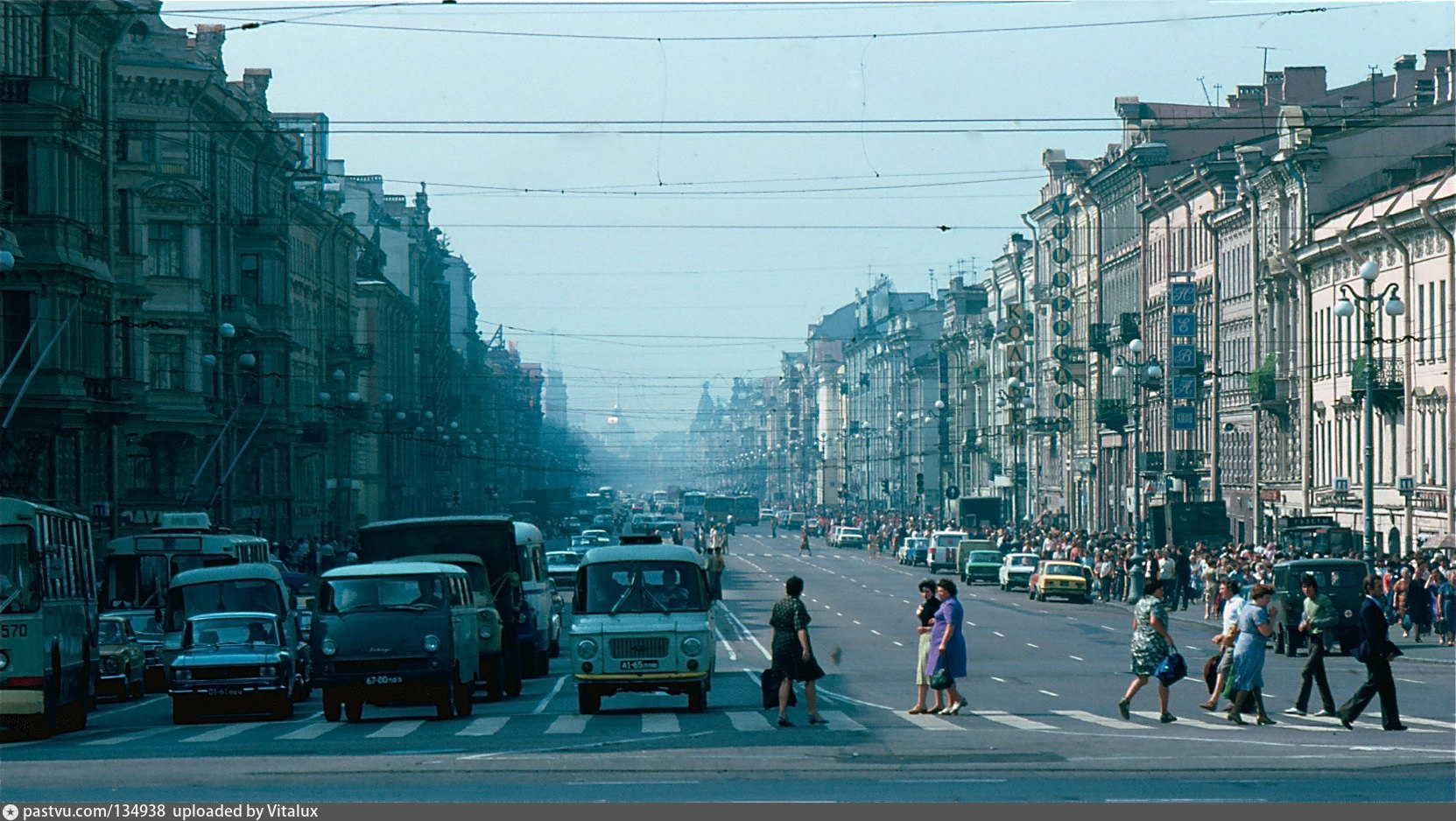 Россия 1980 е. Ленинград 1980 Литейный проспект.