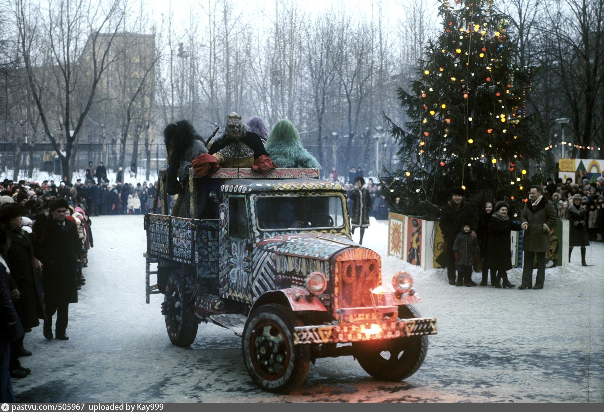 Новогодняя Москва СССР