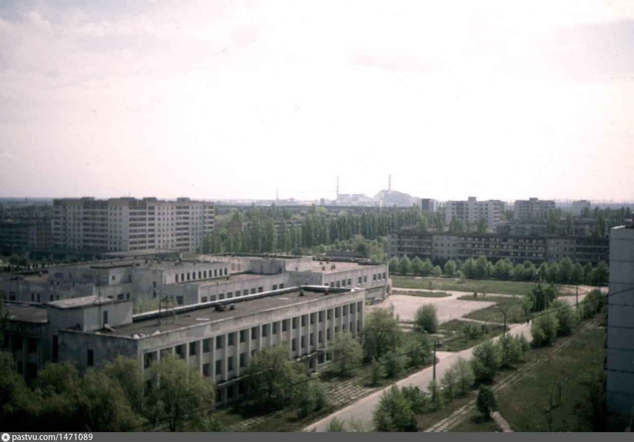 Май 1994. Припять архив. Припять в мае.