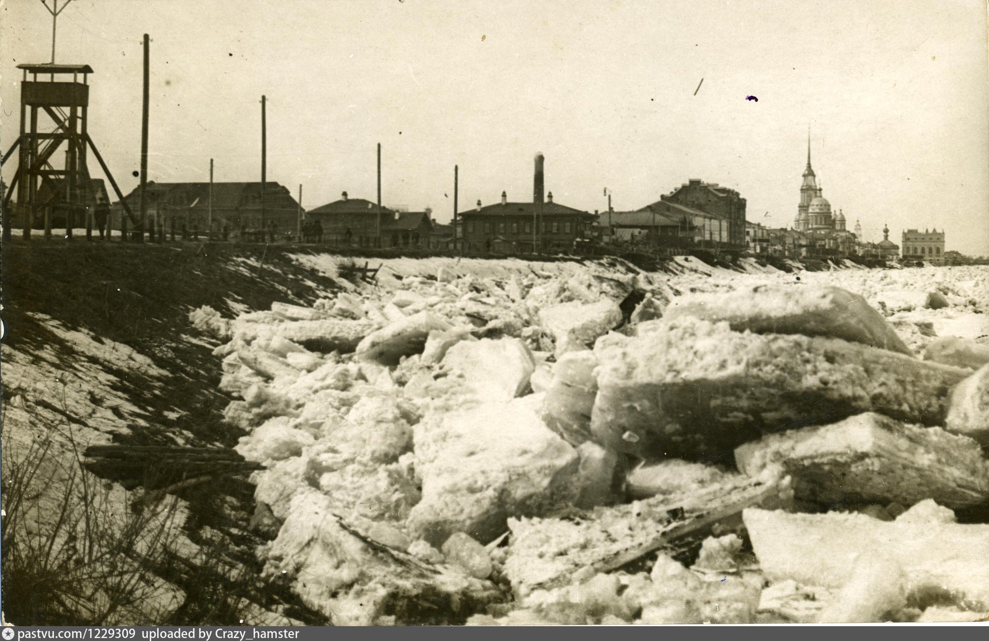 Ледоход 1913 в Мичуринске
