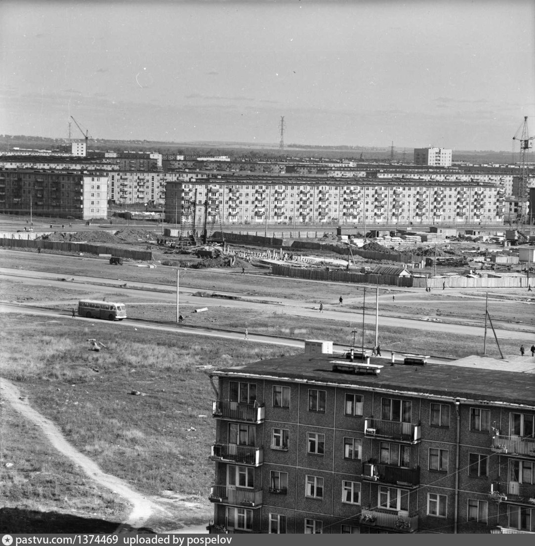 Северный жилой. Фотографии домов 1971 года в России.