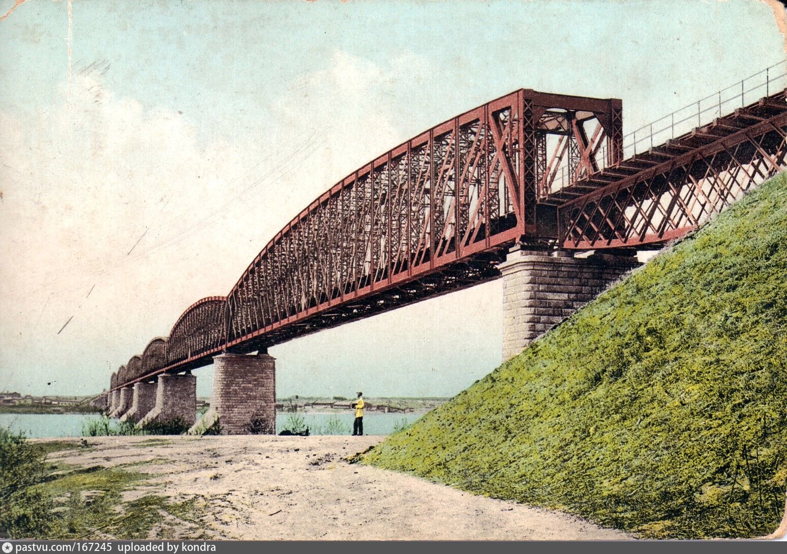 Железнодорожный мост 1896 Омск
