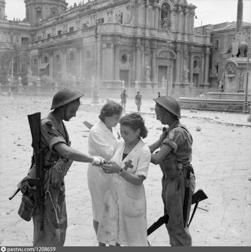 Италия после второй мировой. Сицилия 1943. Сицилия 1945.