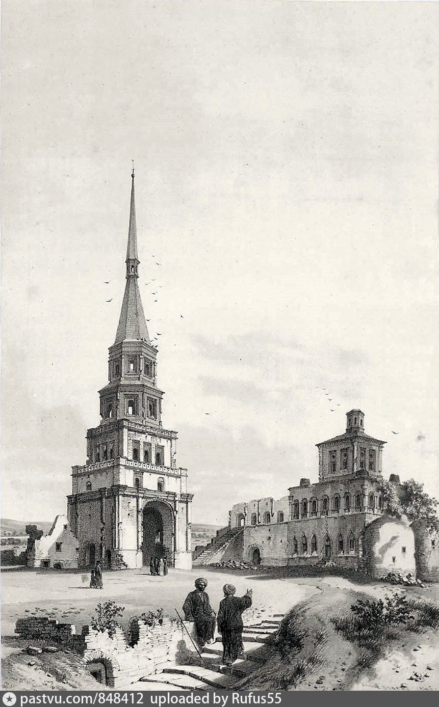 Башня Сююмбике 19 век