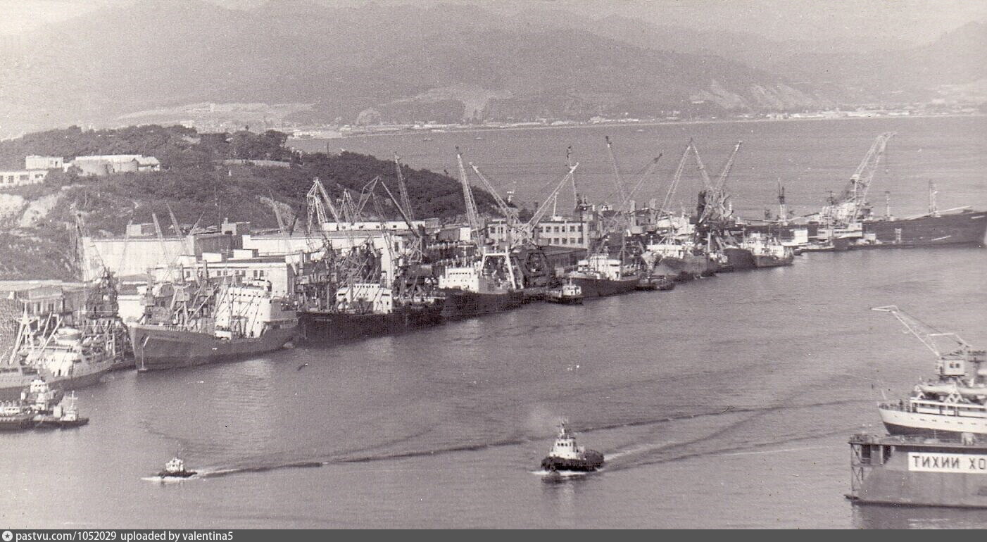 Владивостокский порт в 1960