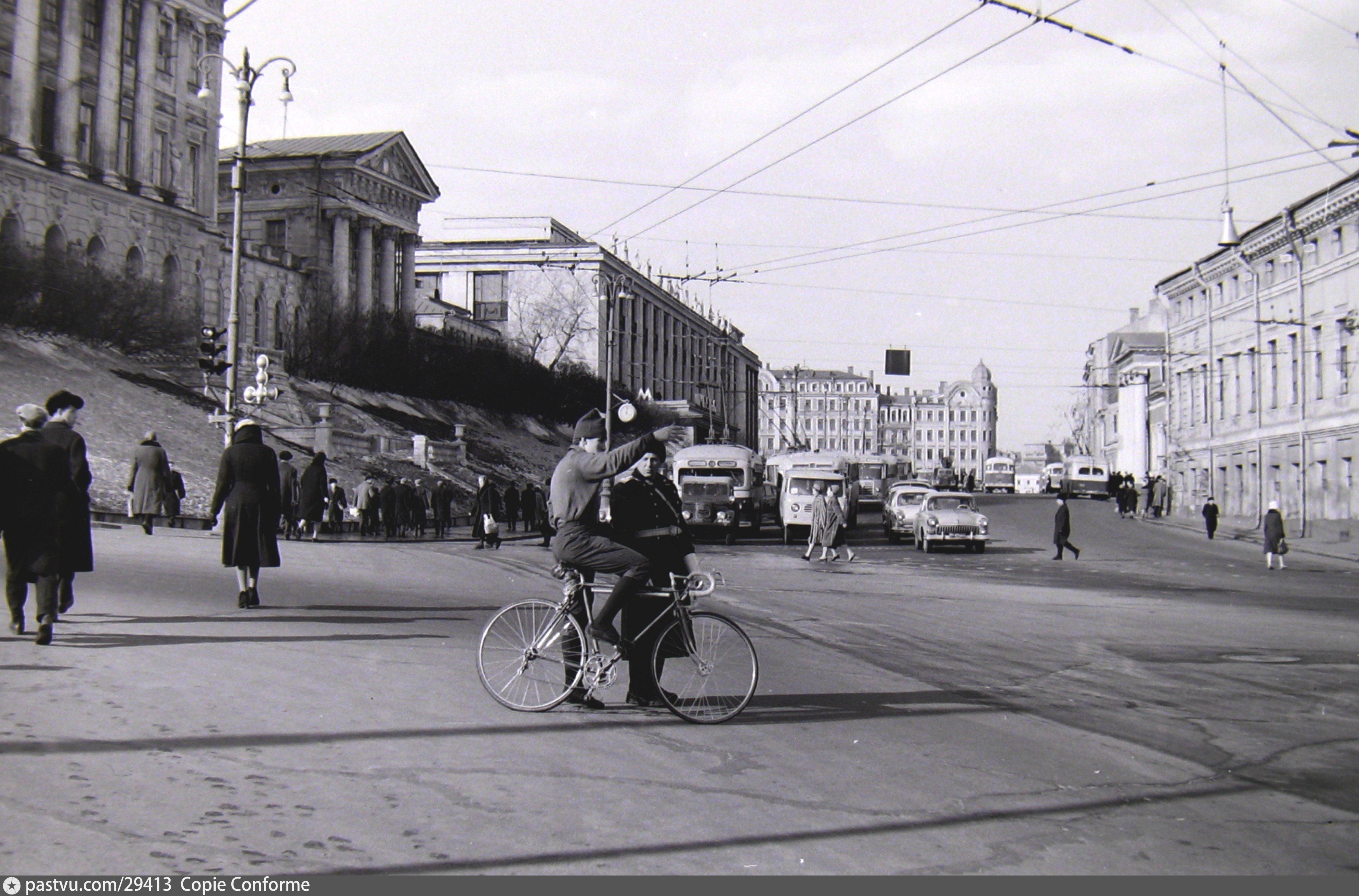 Моховая улица Москва 1970