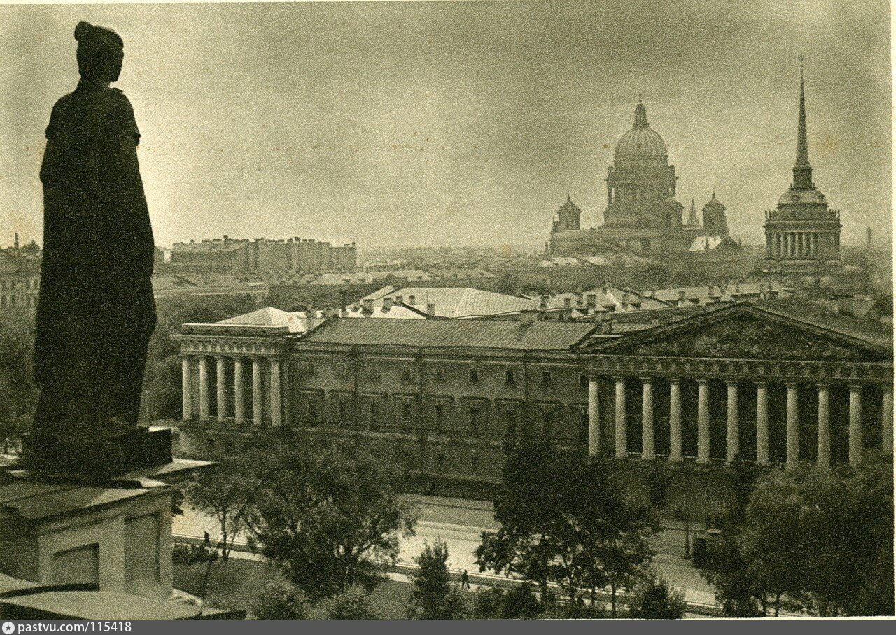 Ленинград 1940 год Исаакиевский собор