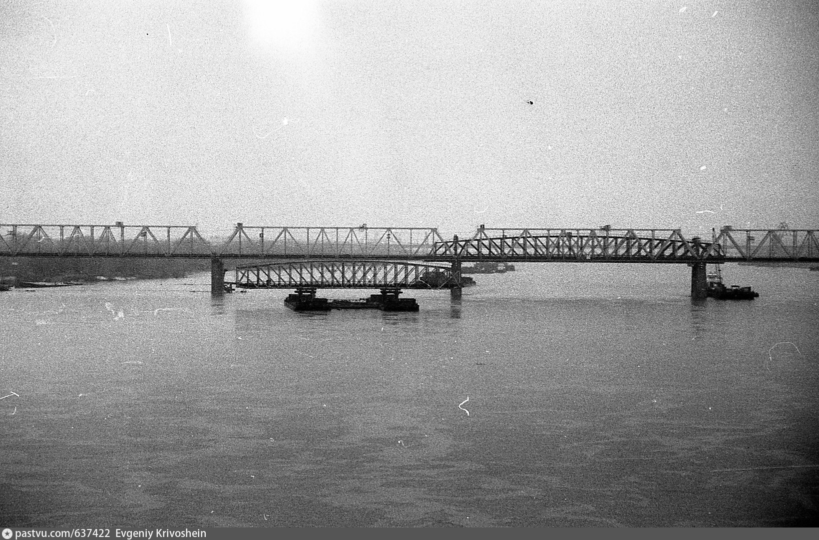 железнодорожный мост новосибирск