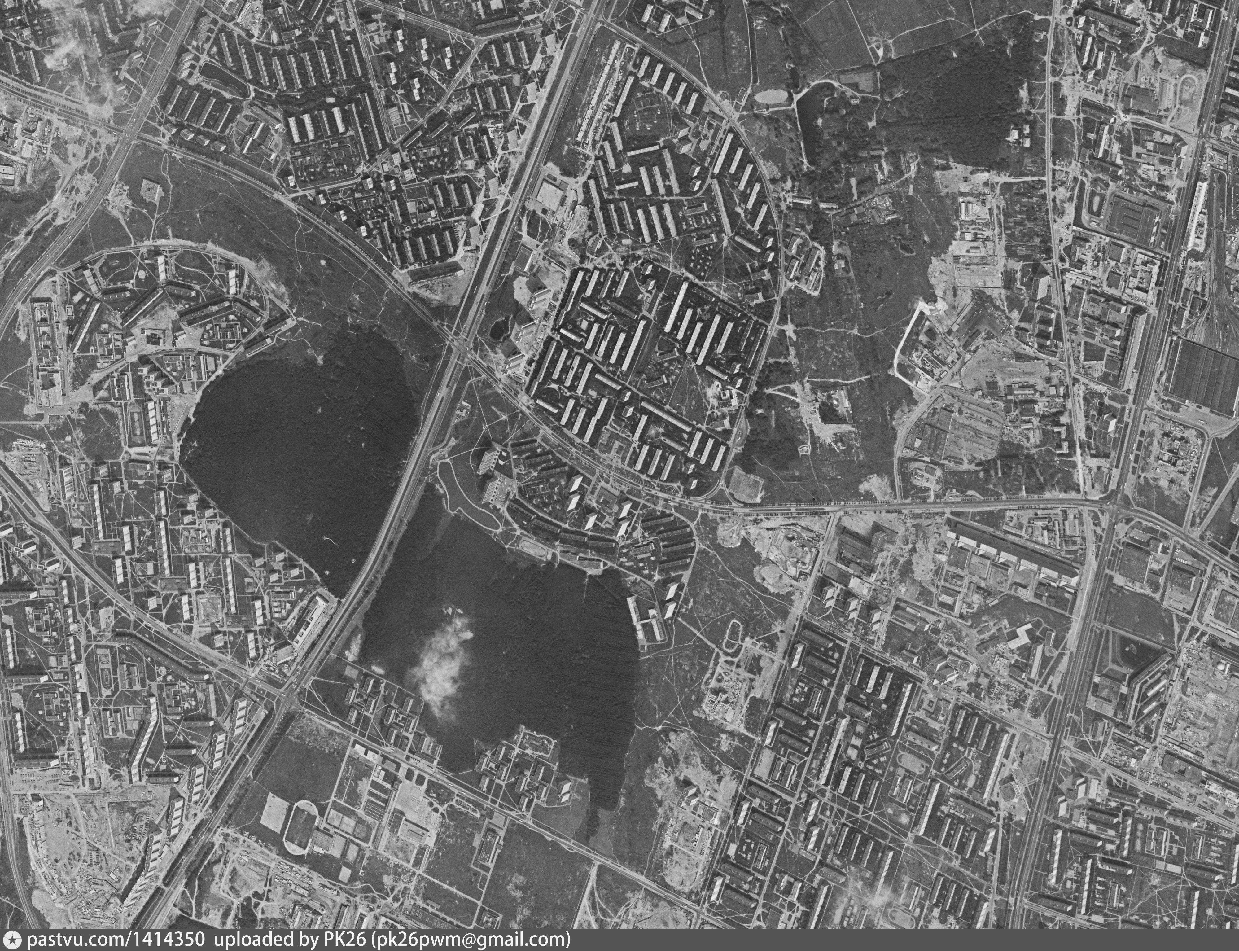 Карта москвы 1952 год