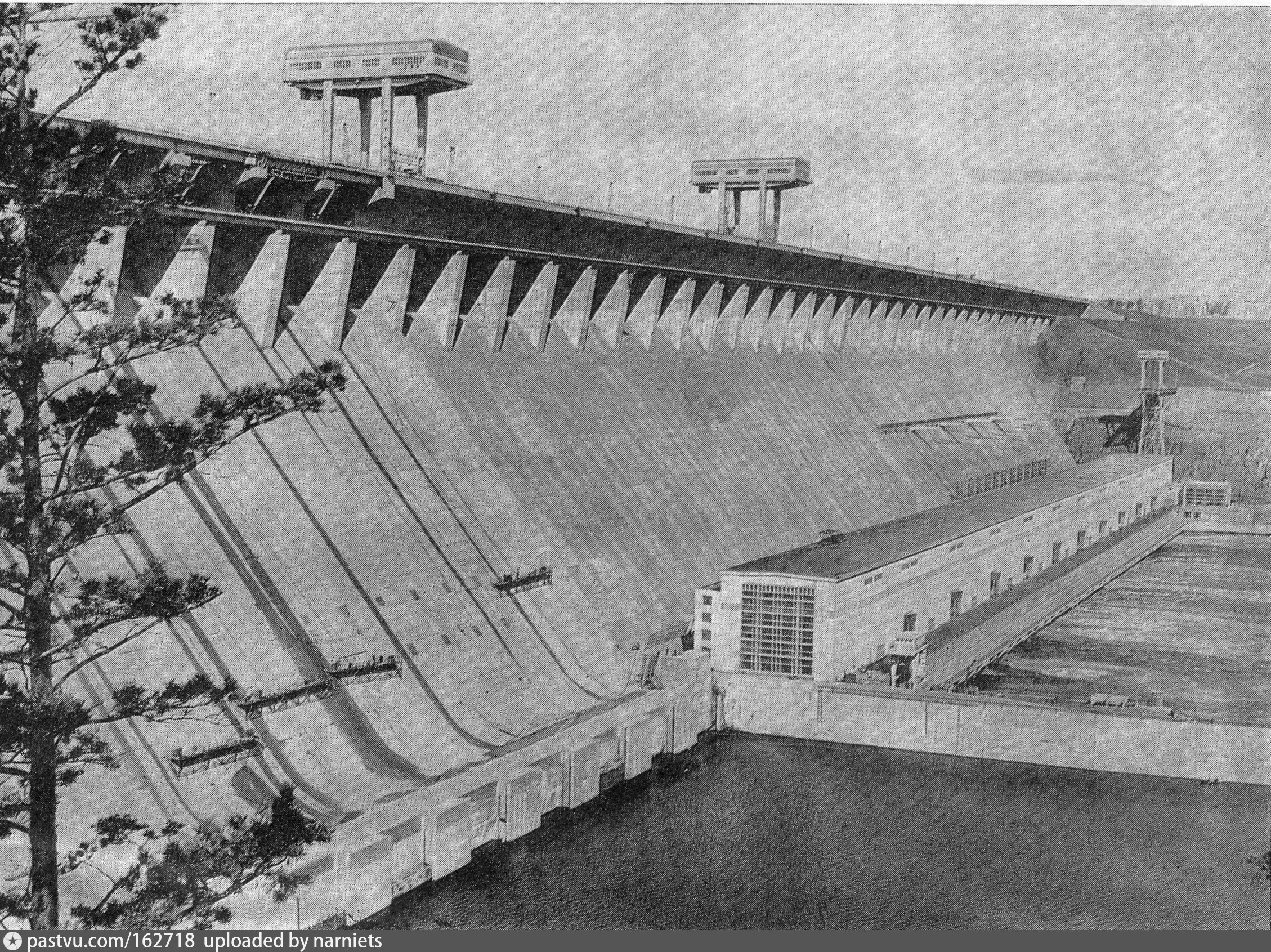 Братская ГЭС 1967