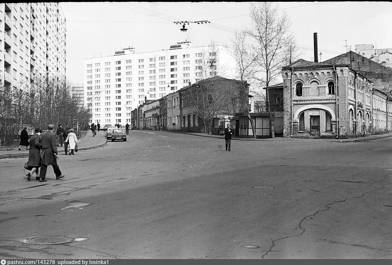 Улица Фридриха Энгельса в Москве в 1960-е