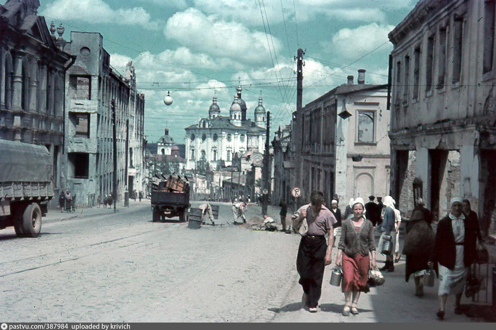 Оккупированный Смоленск 1942
