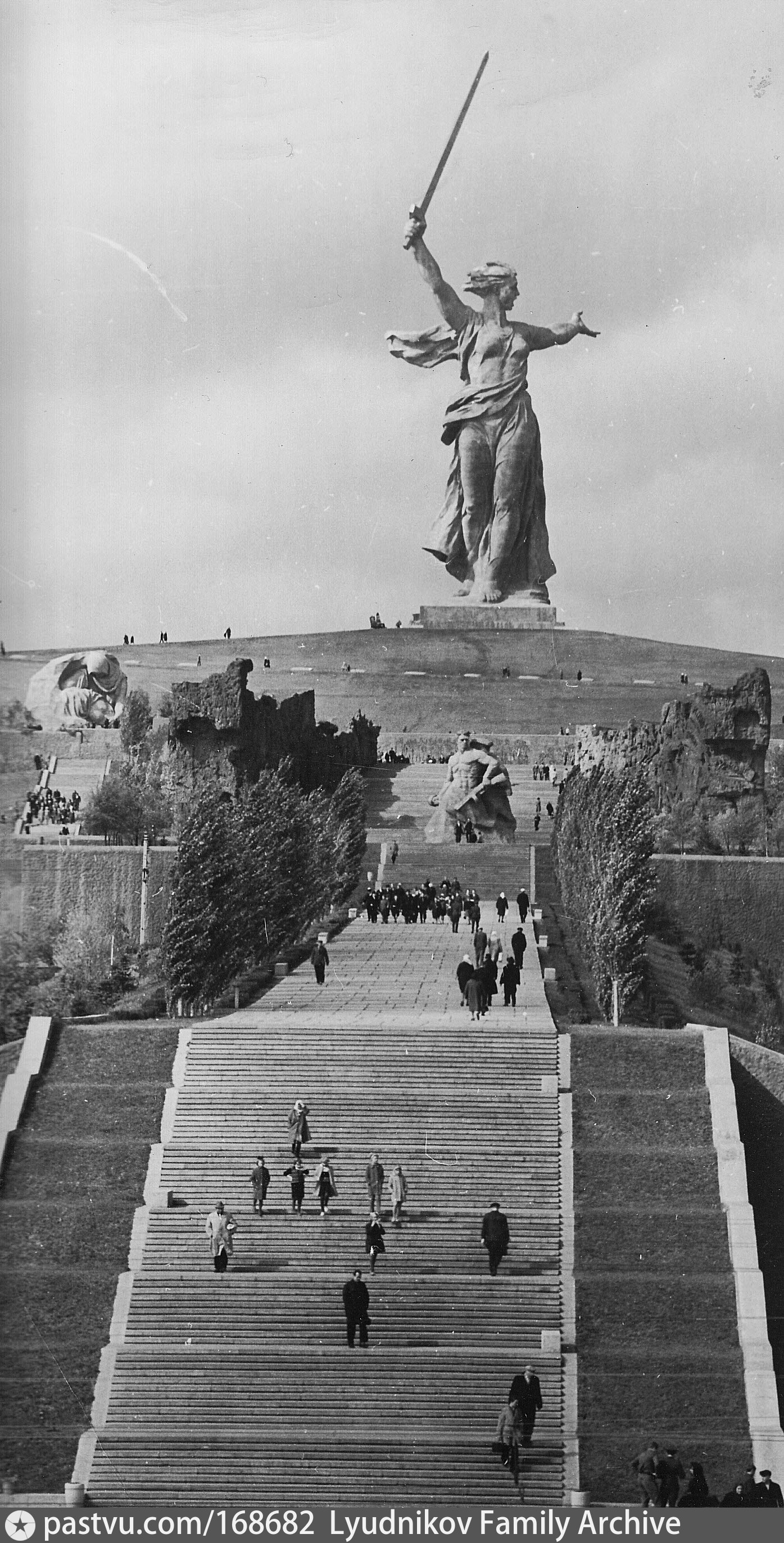Мамаев Курган 1945