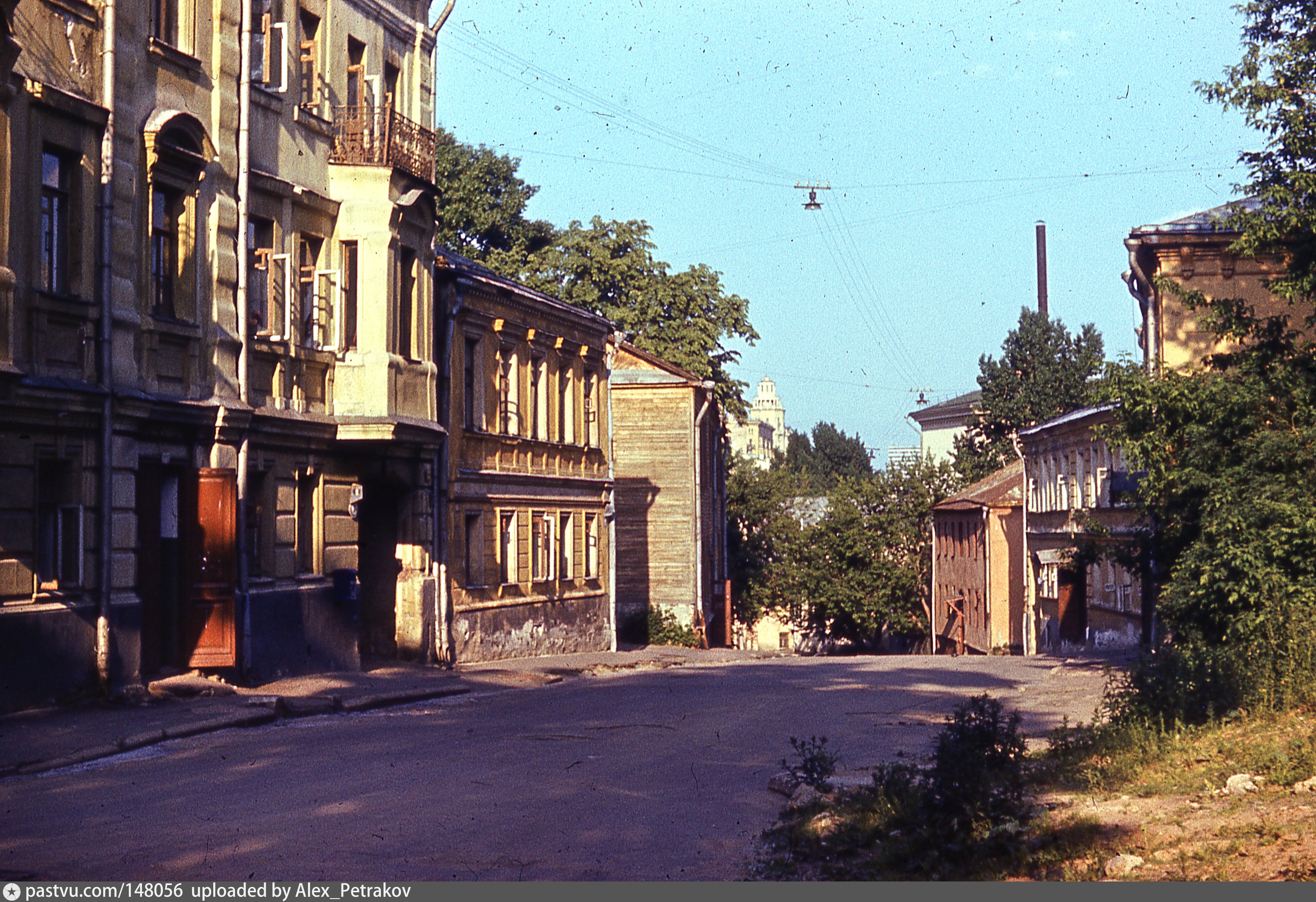 Старый Арбат дворы Москва 60-х