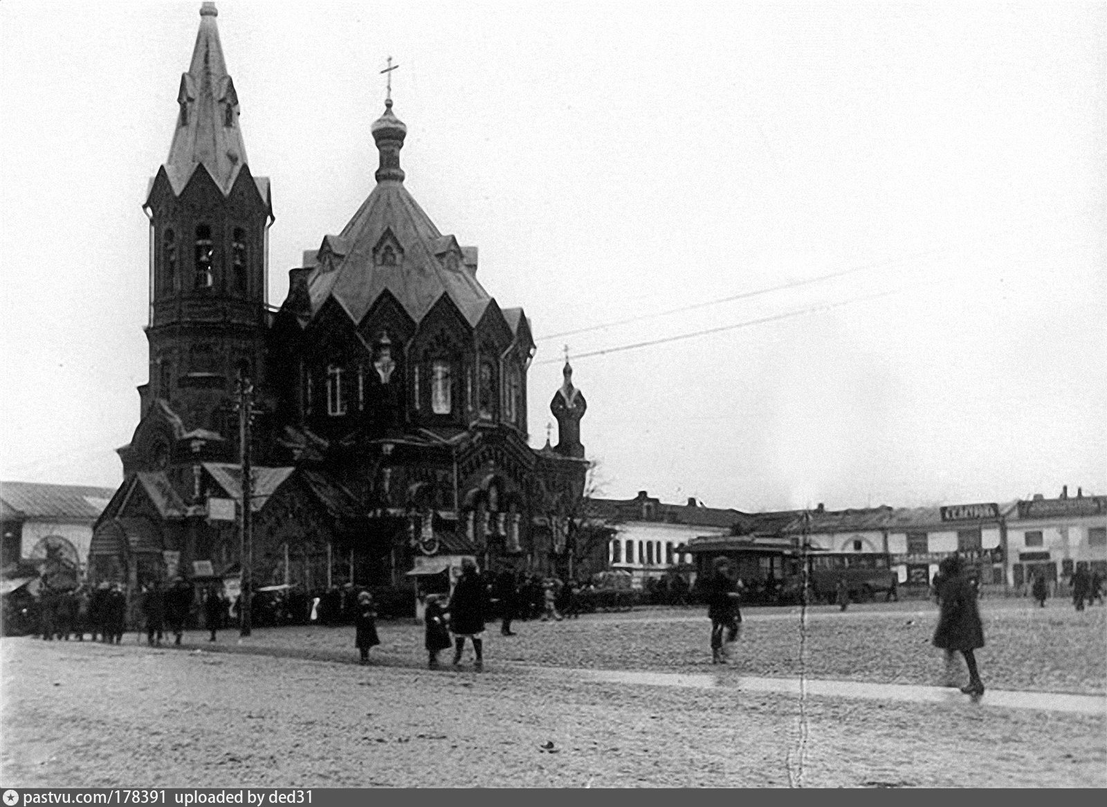 Серпухов год постройки. Церковь на площади Ленина Серпухов.