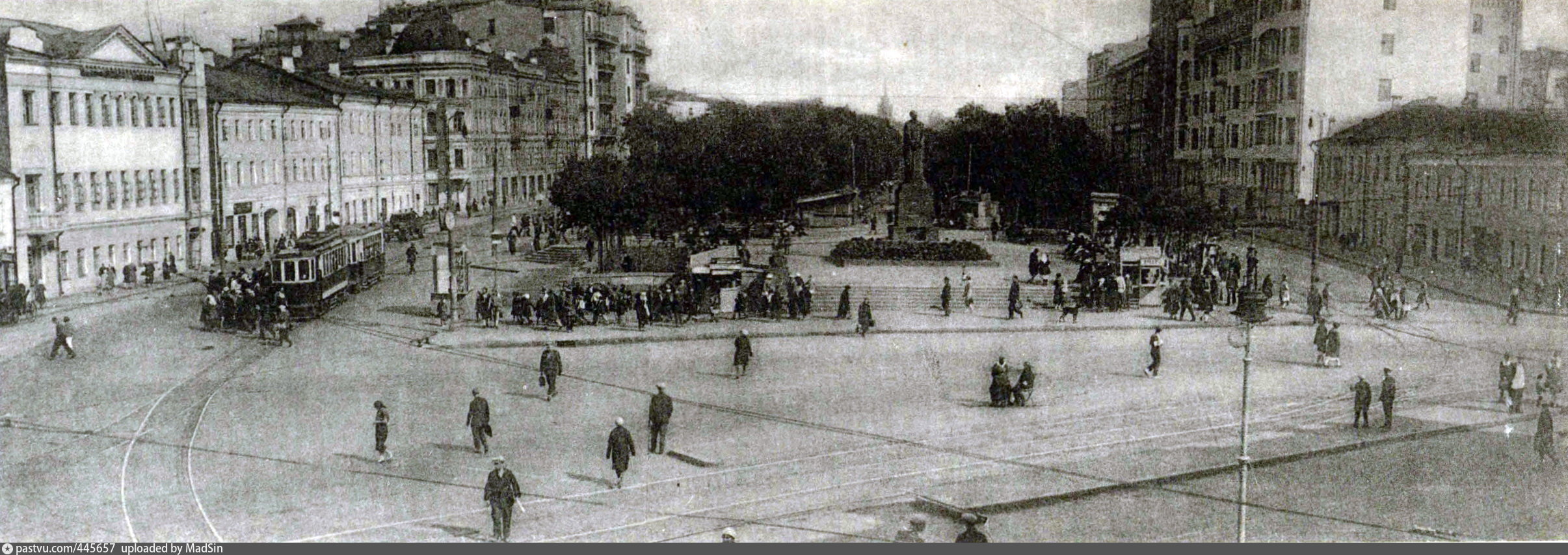 Никитские ворота Москва 1920е