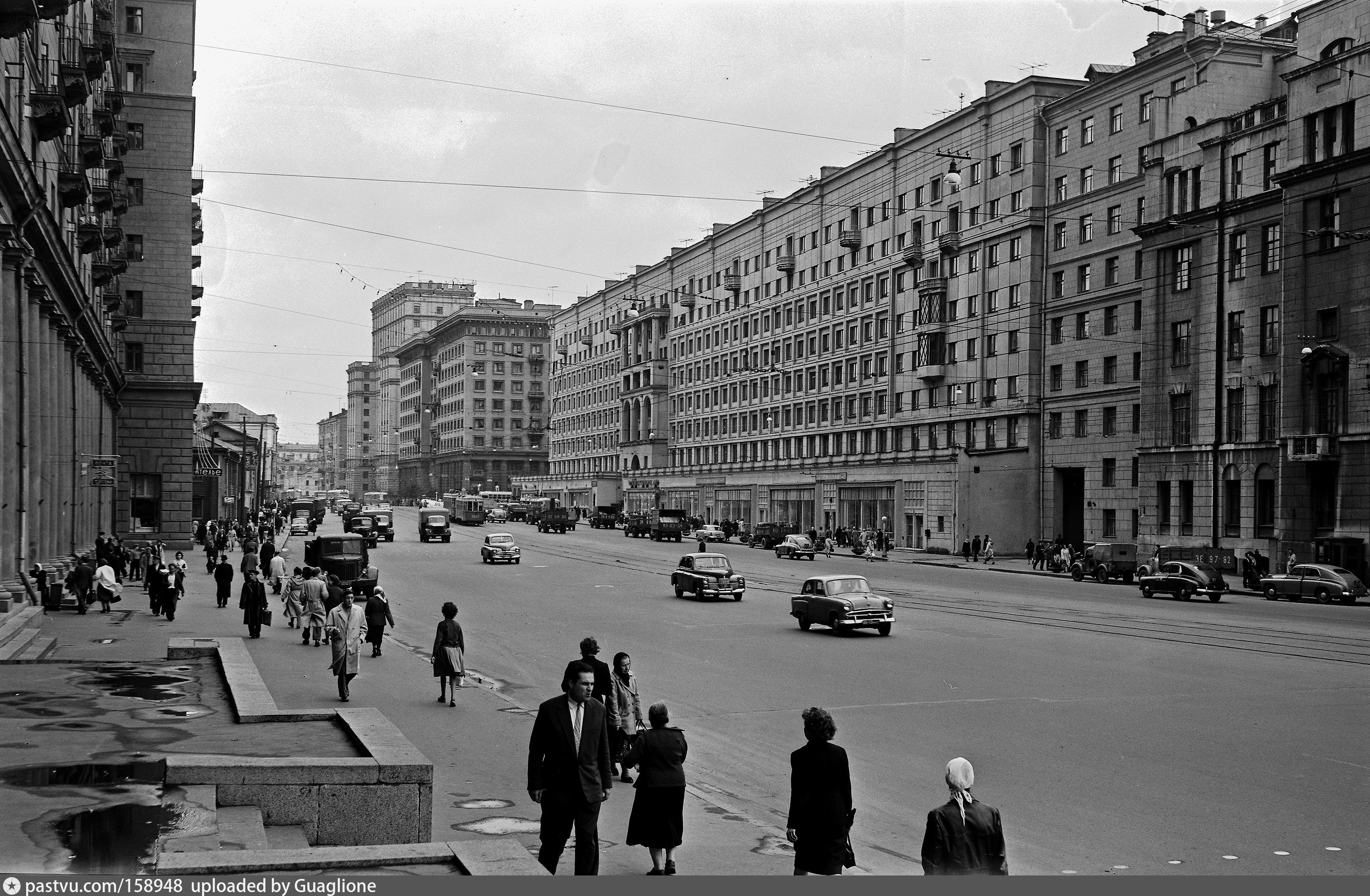 Краснопрудная улица 1960