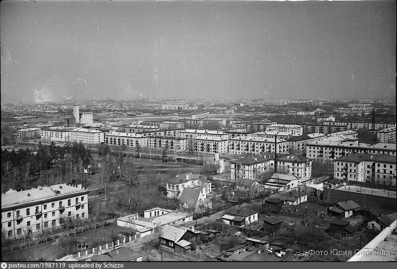 Первое фото челябинск Вид на парк Гагарина - Retro photos