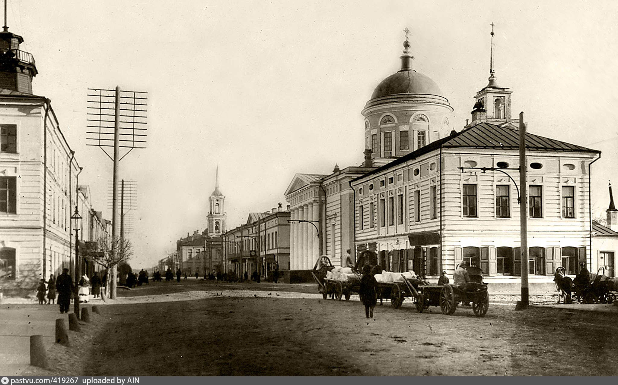 Тверь 100 лет назад. Тверь 19 век. Тверь старый город. Знаменская Церковь Тверь. Тверь до революции.