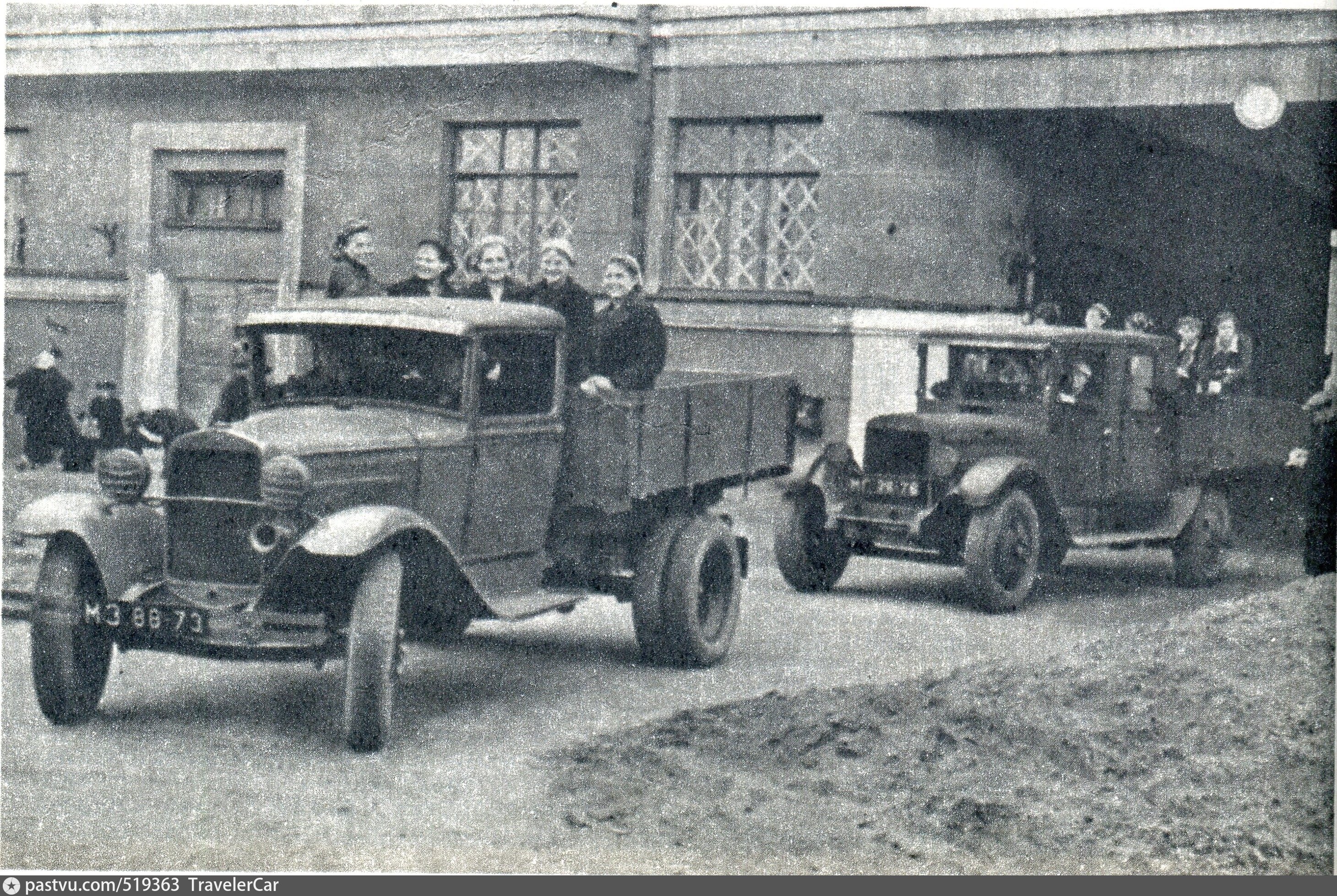 Автомобили ЗИС 1941-1945