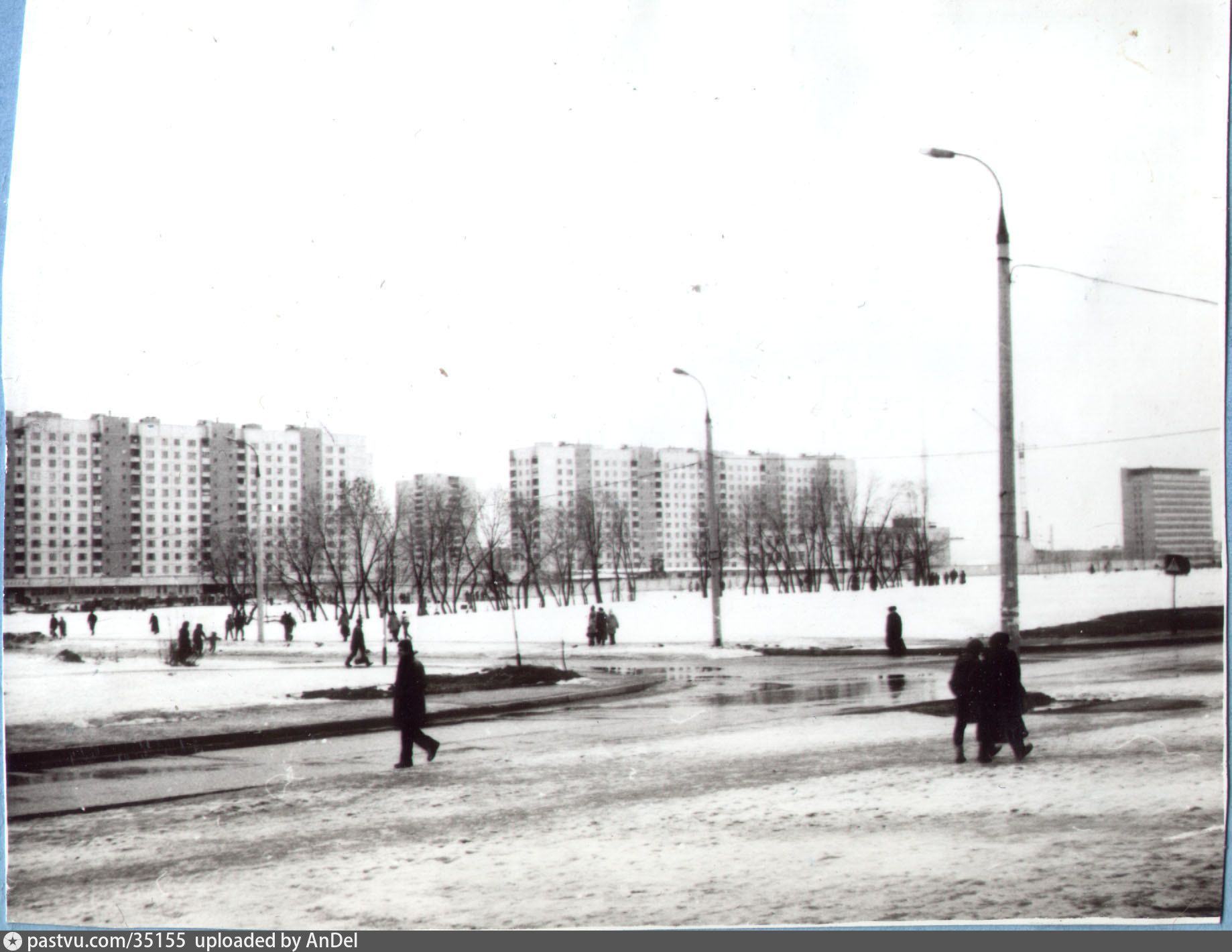 Москва ул. Хачатуряна в 1960 году