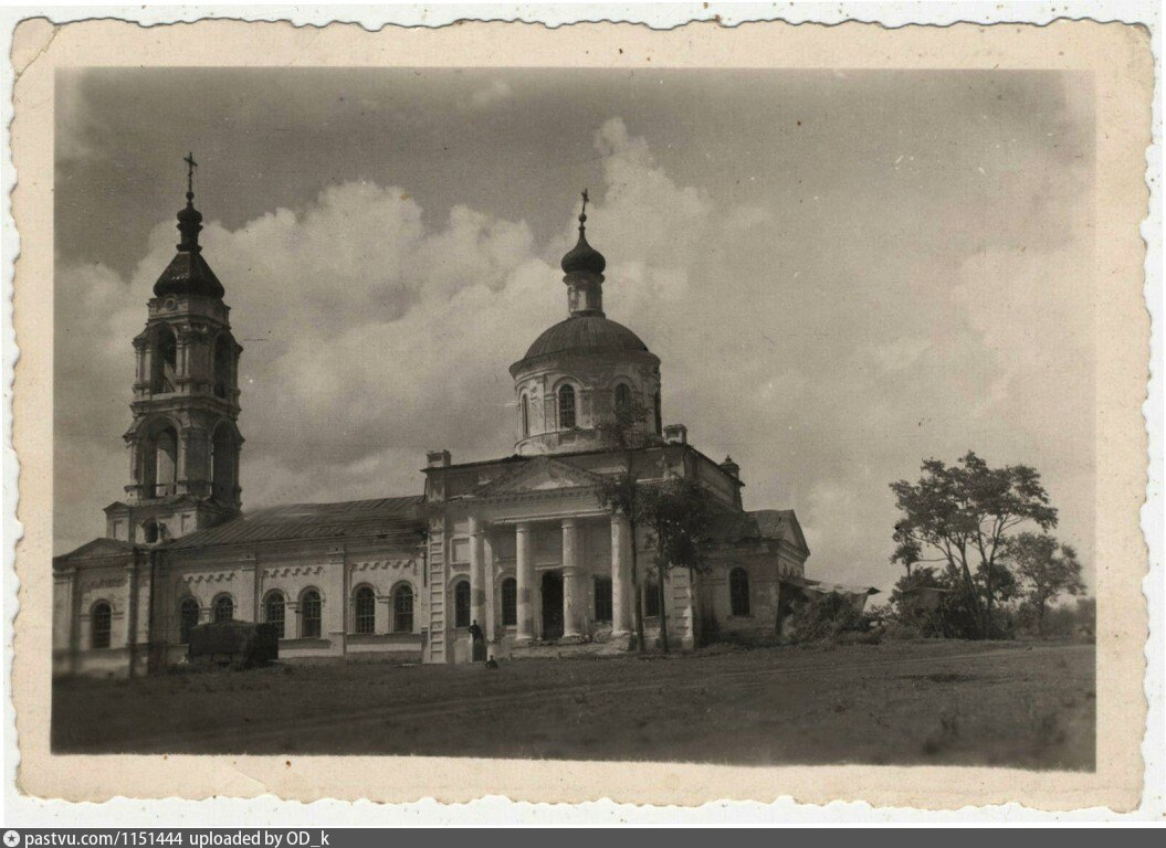 Первая деревянная Церковь в Покровской Слободе