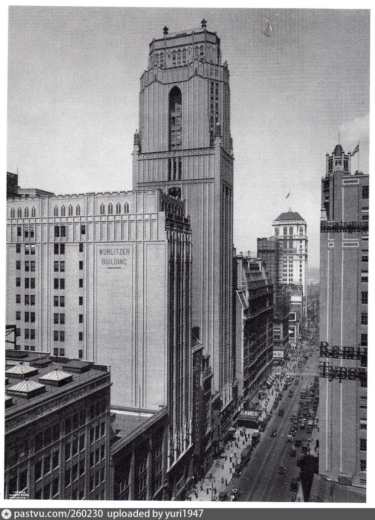 The Bush Building, 130-132 West 42nd Street, March 1928.