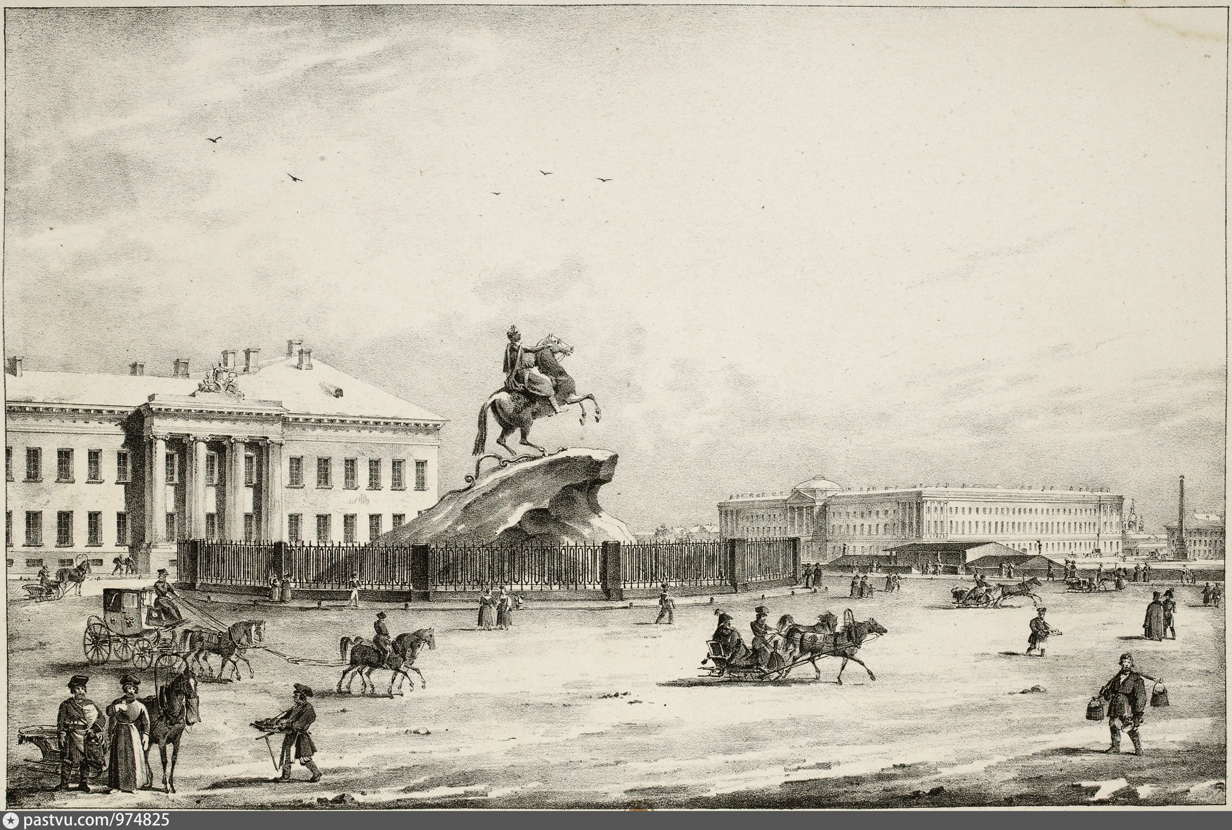 сенатская площадь в санкт петербурге