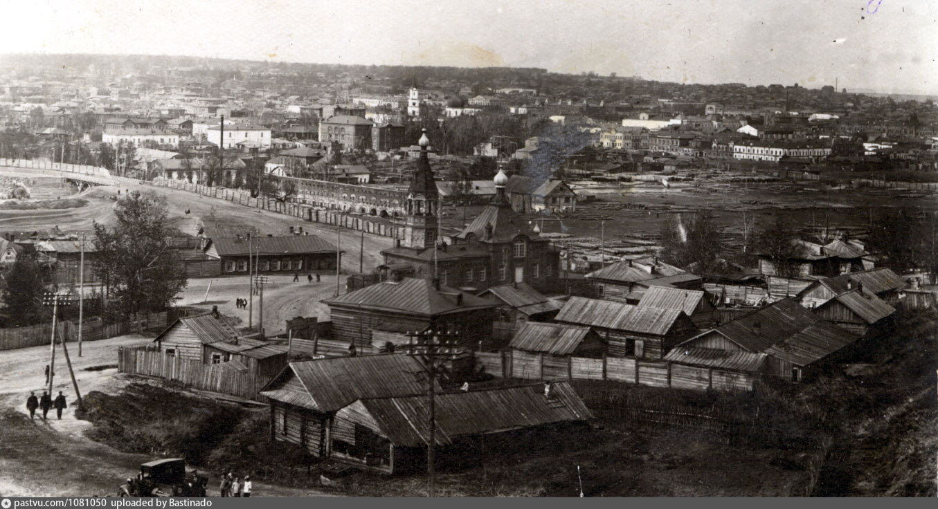 Старообрядческая Крестовоздвиженская церковь - Retro photos