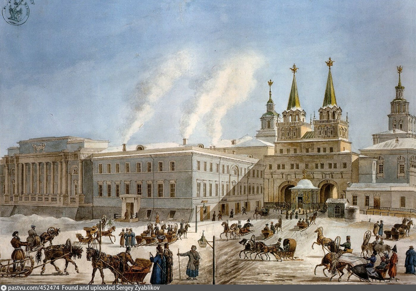 как выглядела москва в 1812 году