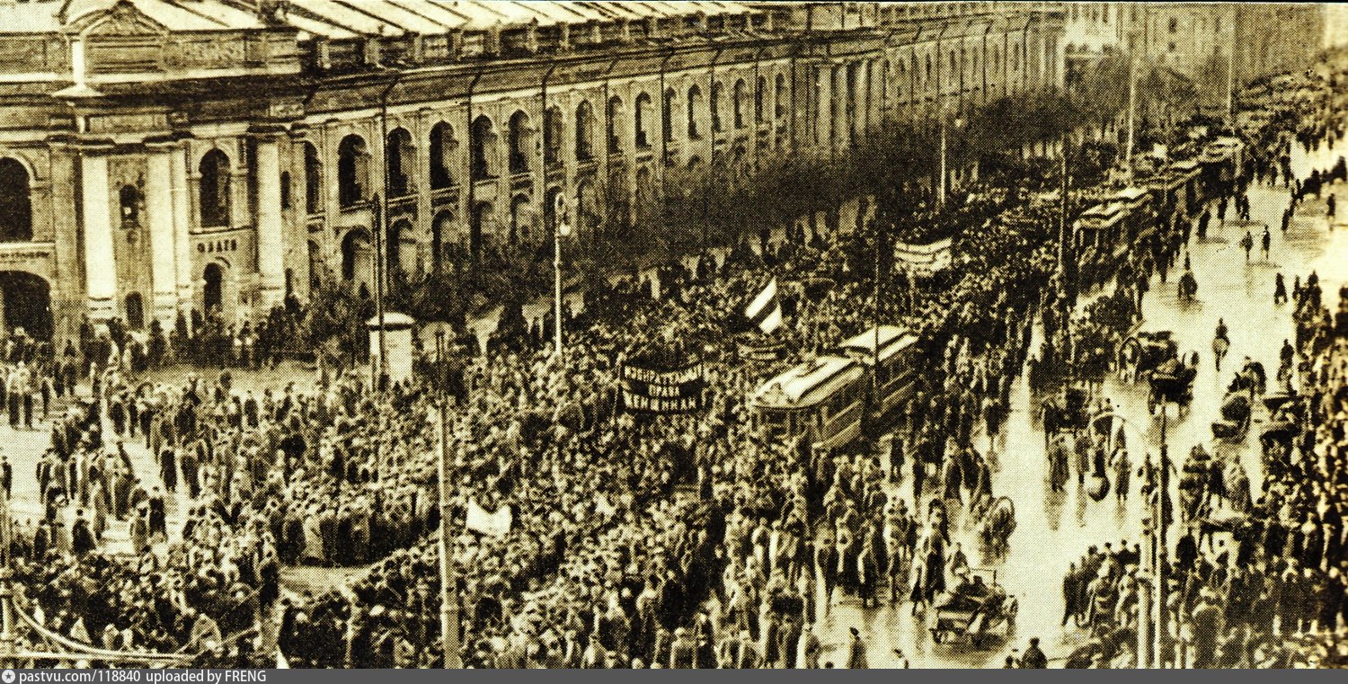 Петербург после революции. Революция в Петербурге 1917.