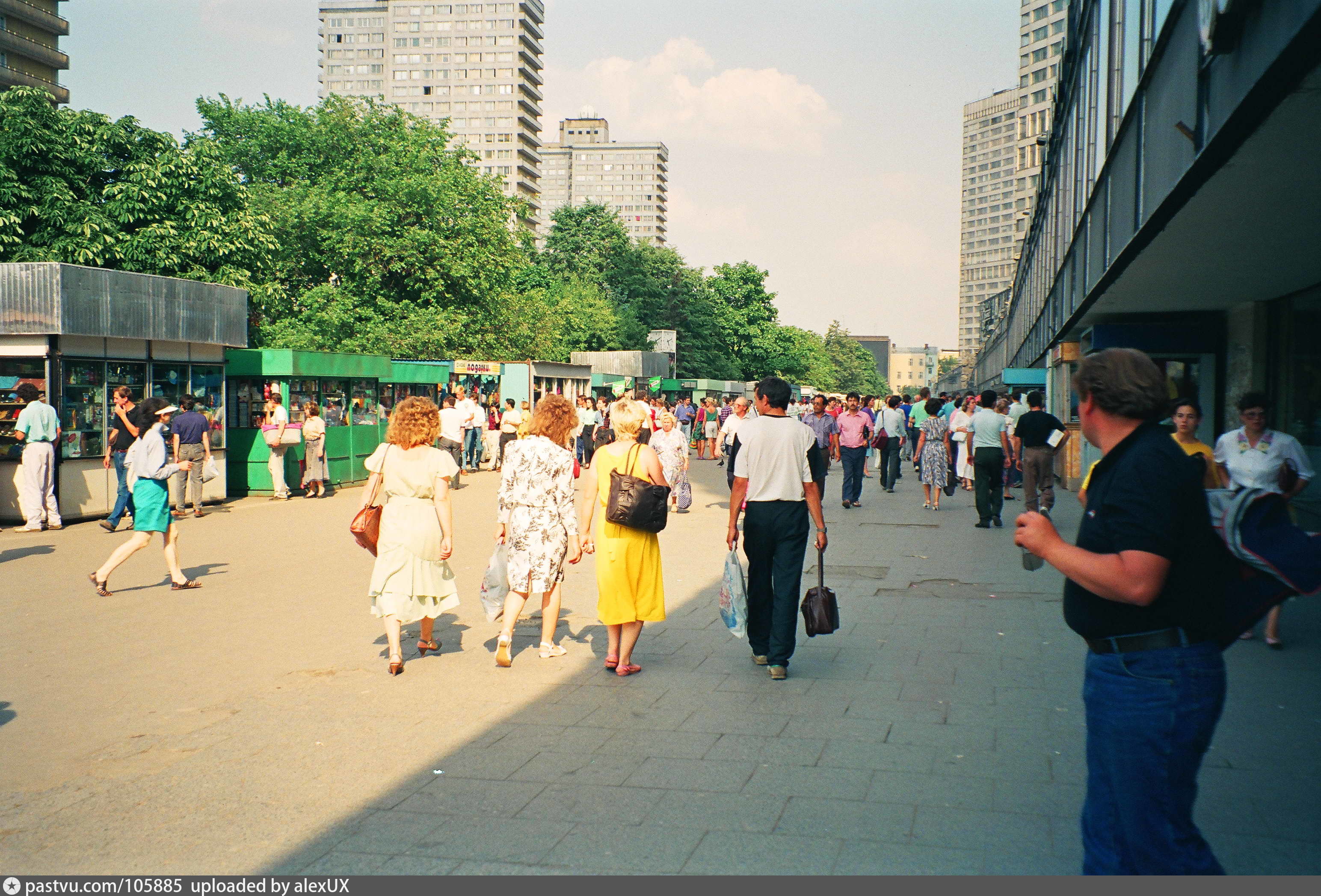 Арбат Москва в 90-х