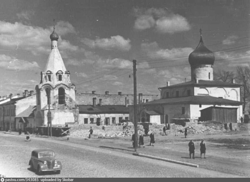 Храм архангела михаила псков. Псков в 1960 годах. Псков старый город. Михайловская Церковь Псков. Псков в 1936.