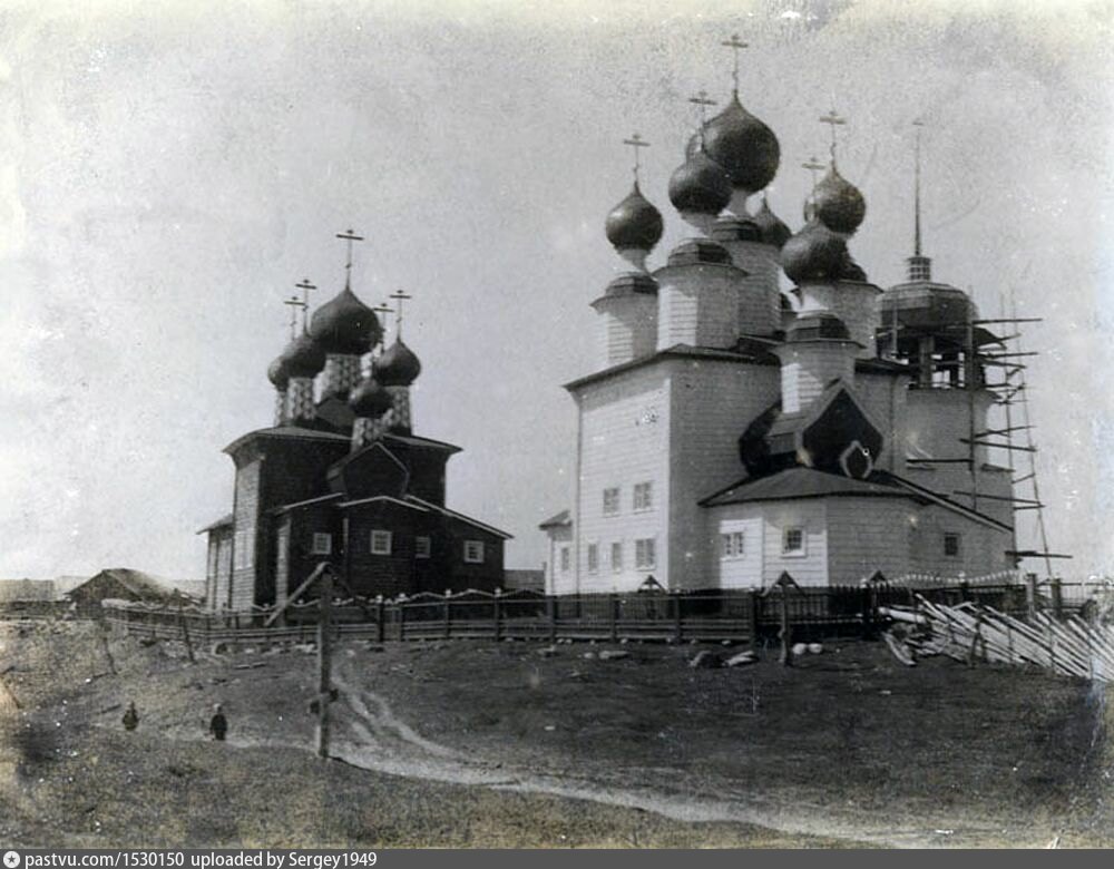 Онега 16. Введенская Церковь Ворзогоры. Ворзогоры Архангельская область.