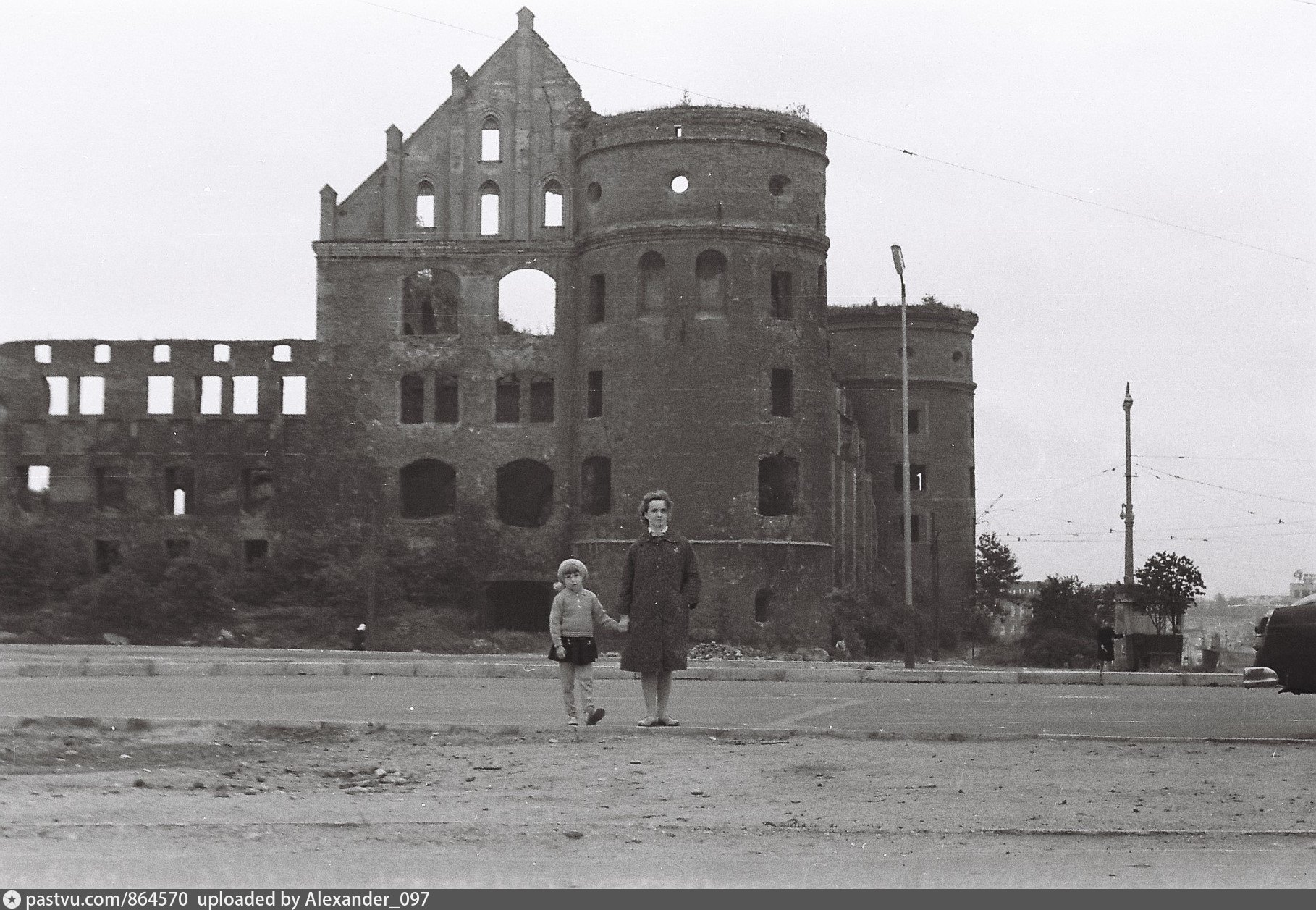 Замок Королевский Кенигсберг 1965