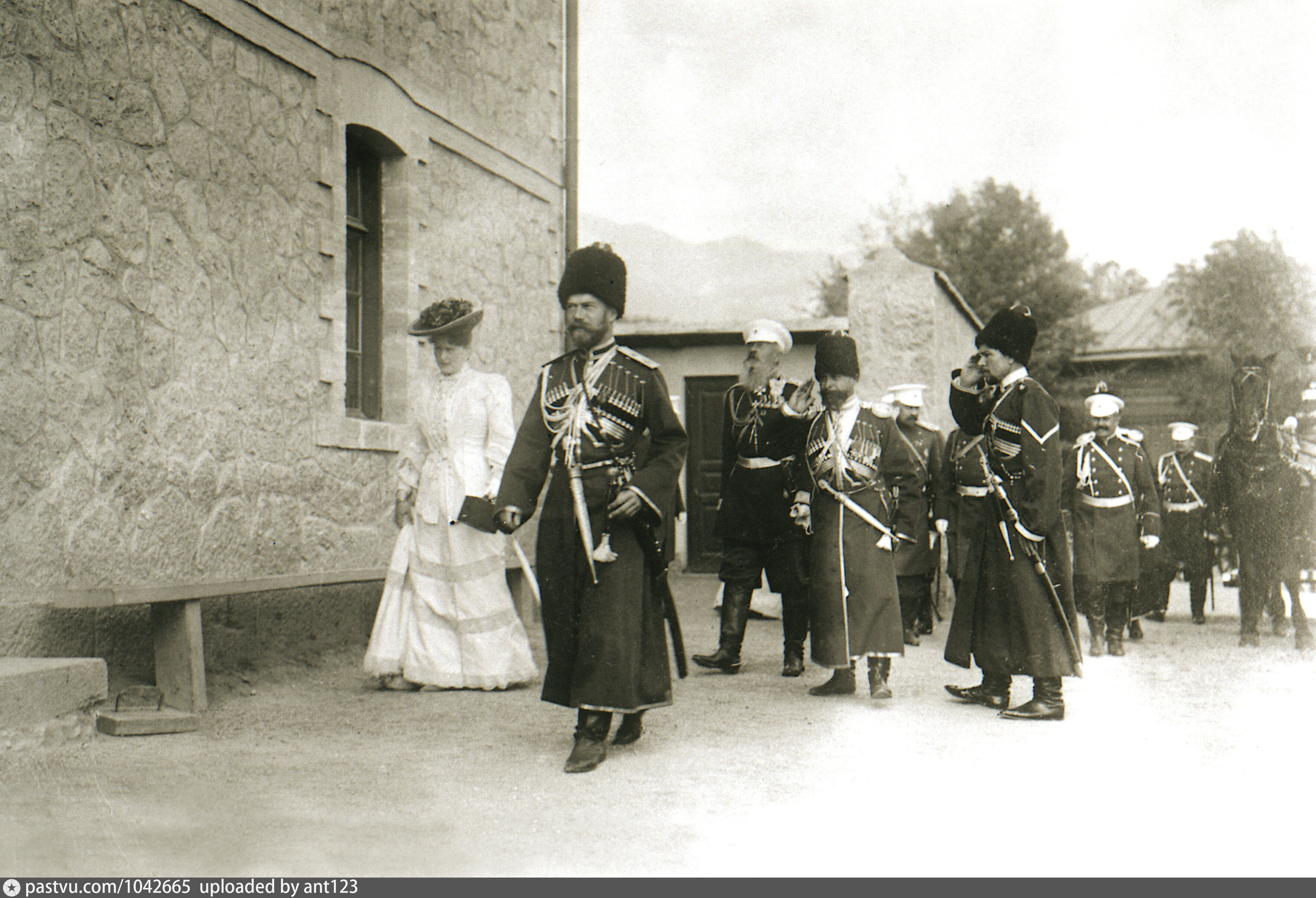 Император Николай 2 и Императрица в Ливадии