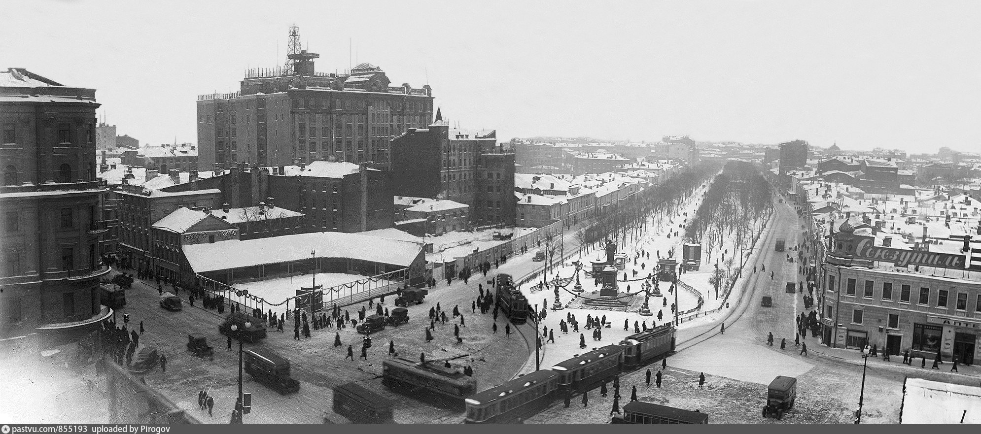 Пушкинская площадь 1930е
