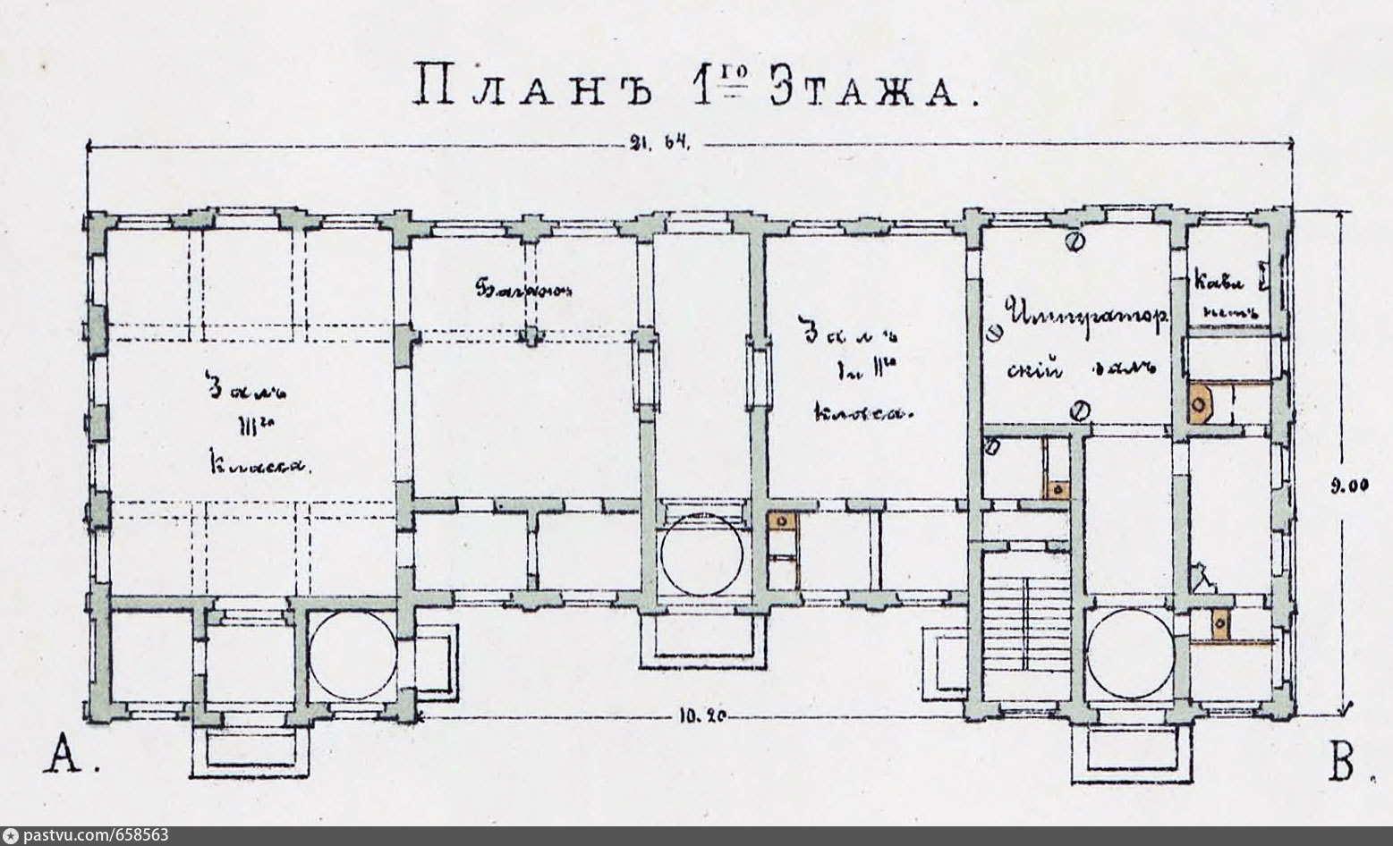 План 1го этажа