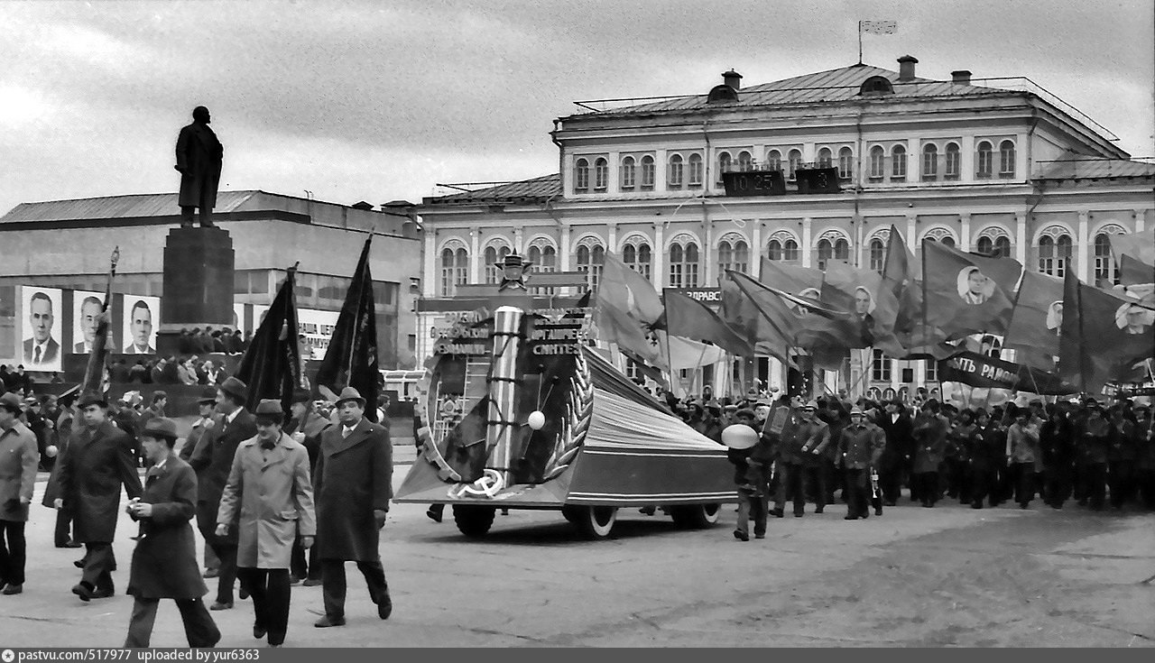 Фото первомайской демонстрации