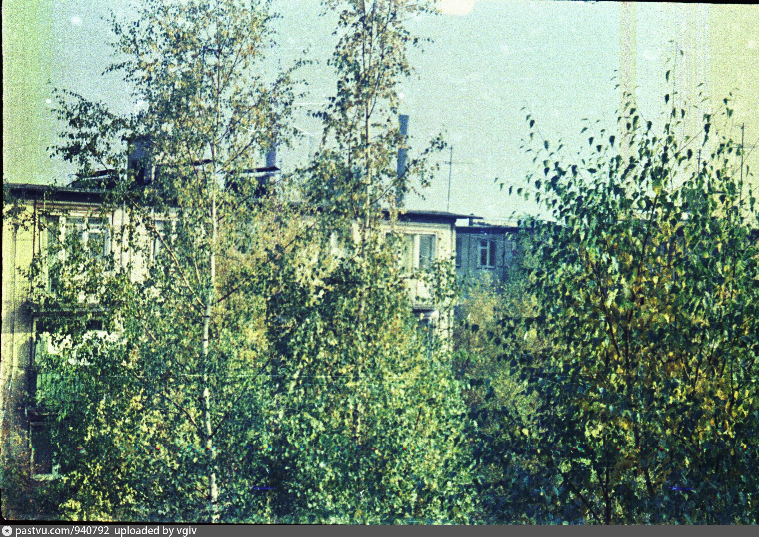 Вид с балкона дома 46-1 по Гранитной улице