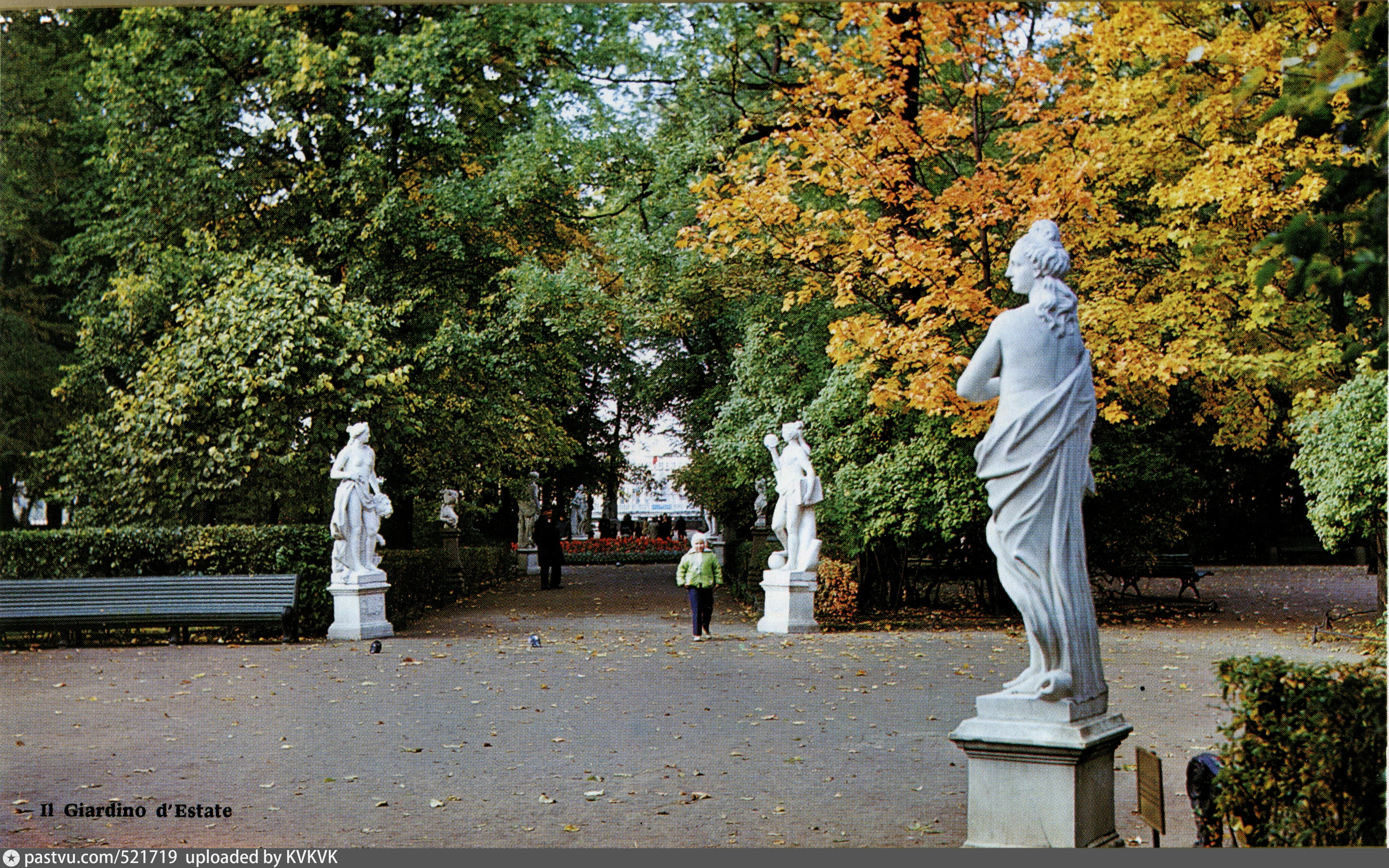 Фотография псков летний сад