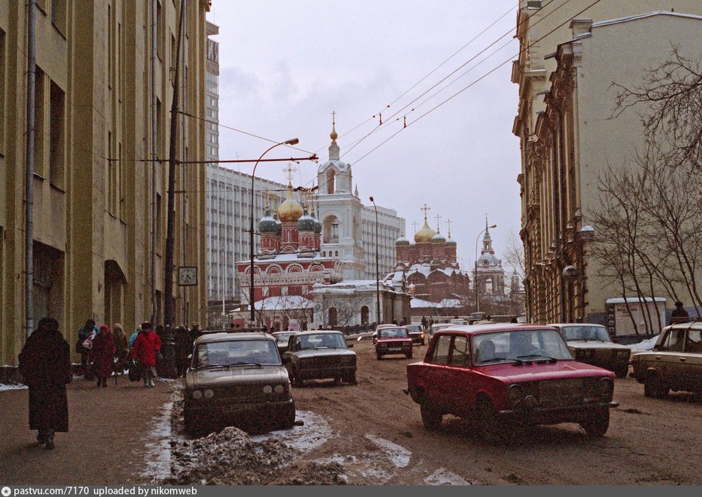 Москва в 80 90 годы