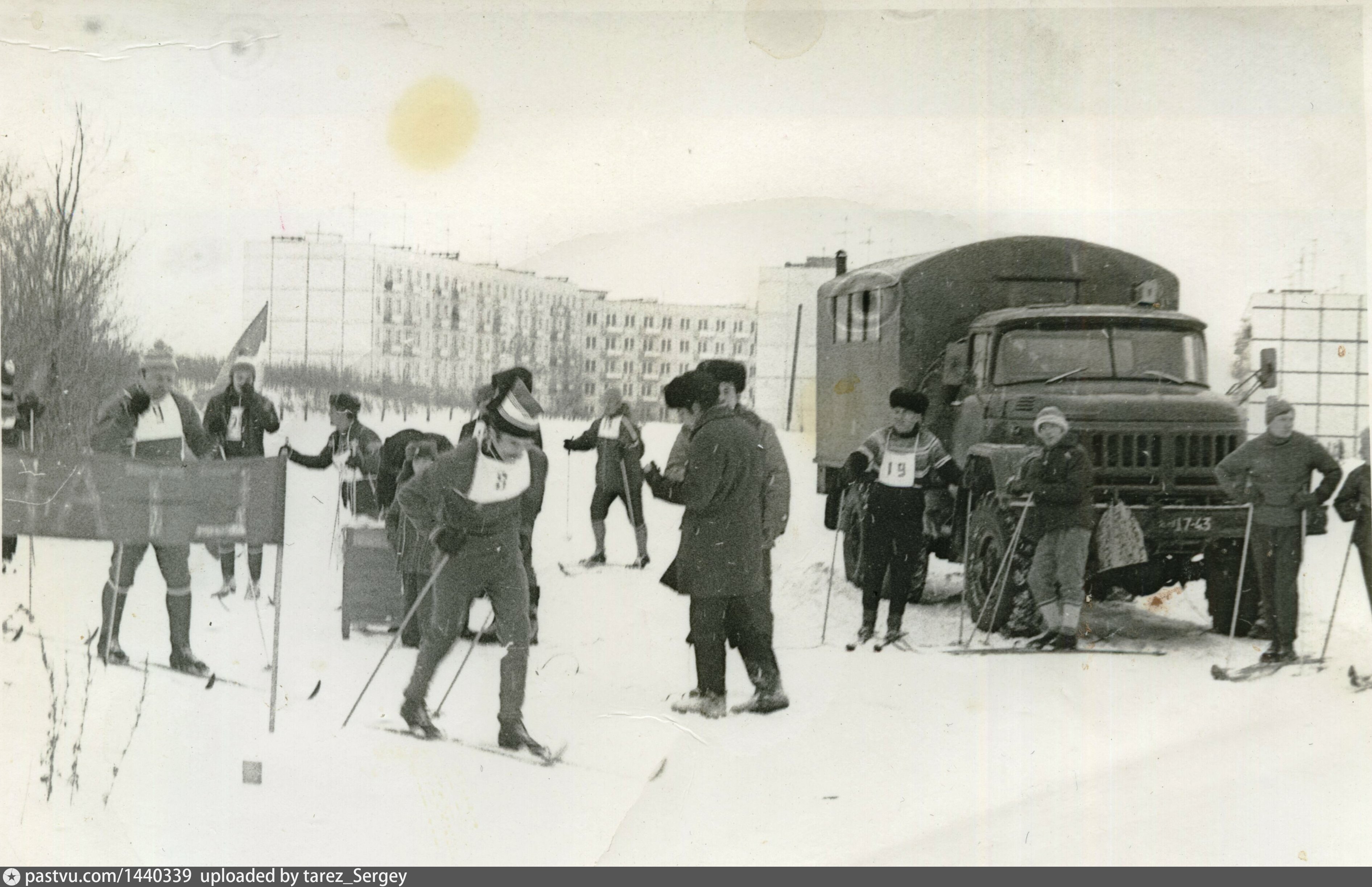 Лыжные гонки - Retro photos