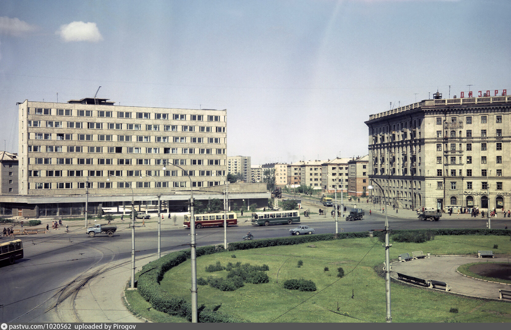 Новосибирск площадь Калинина 1960