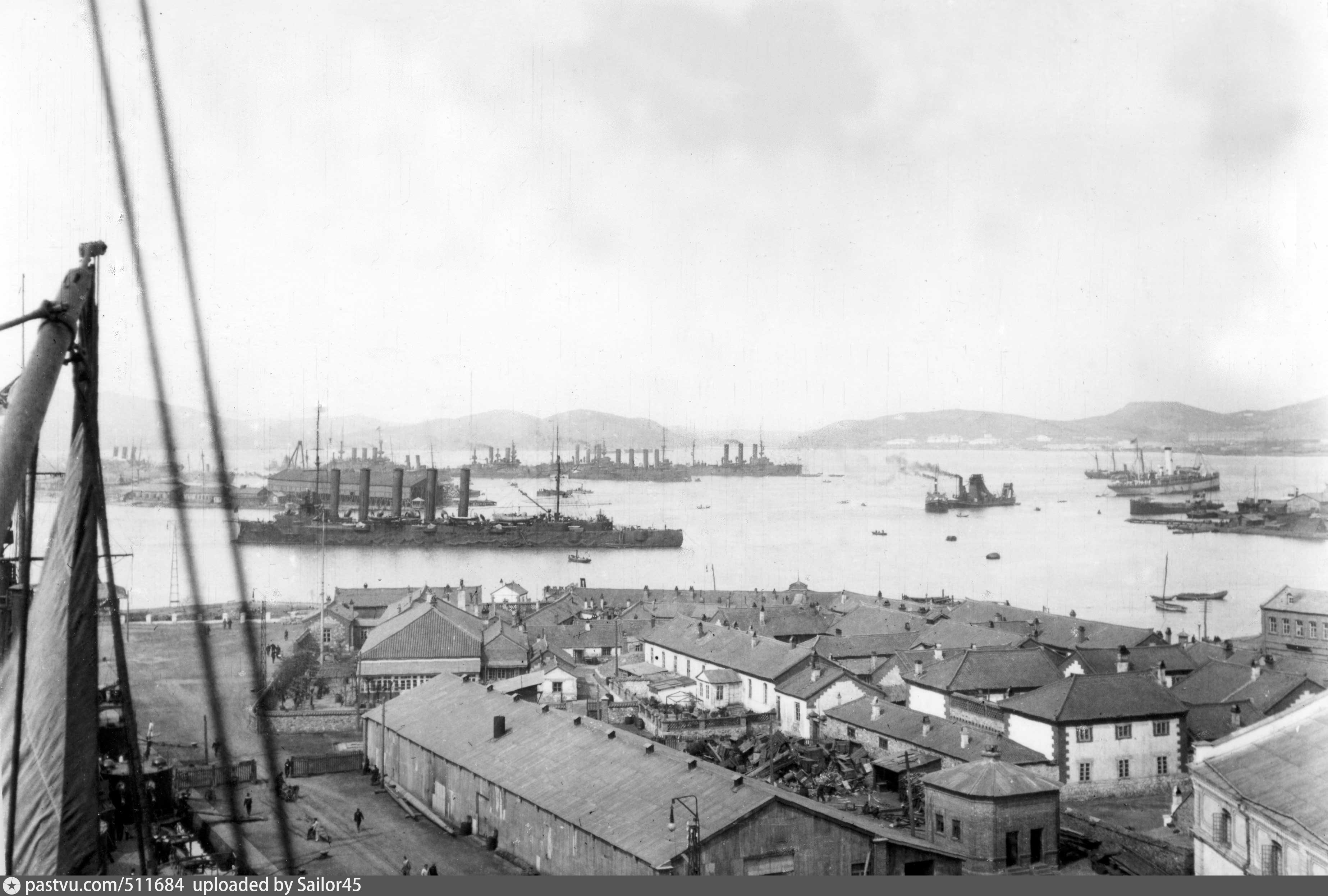 Основание морской базы в порт артуре. Порт-Артура 1898. Рейд порт Артура.