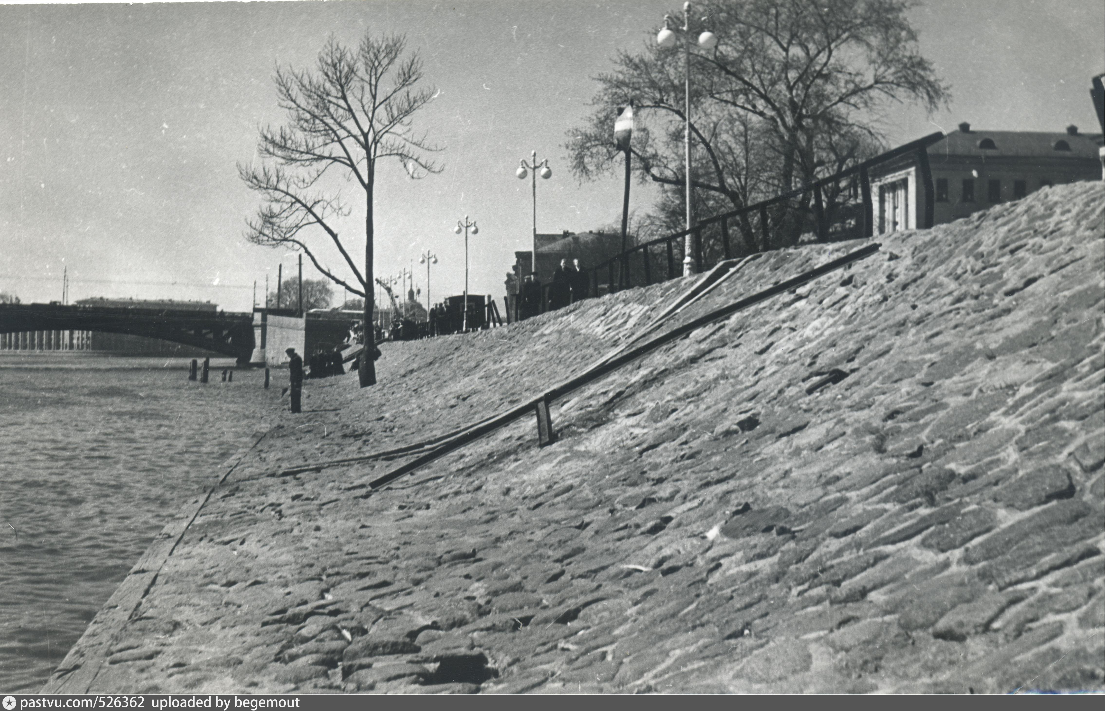 Полуярославская набережная 1955